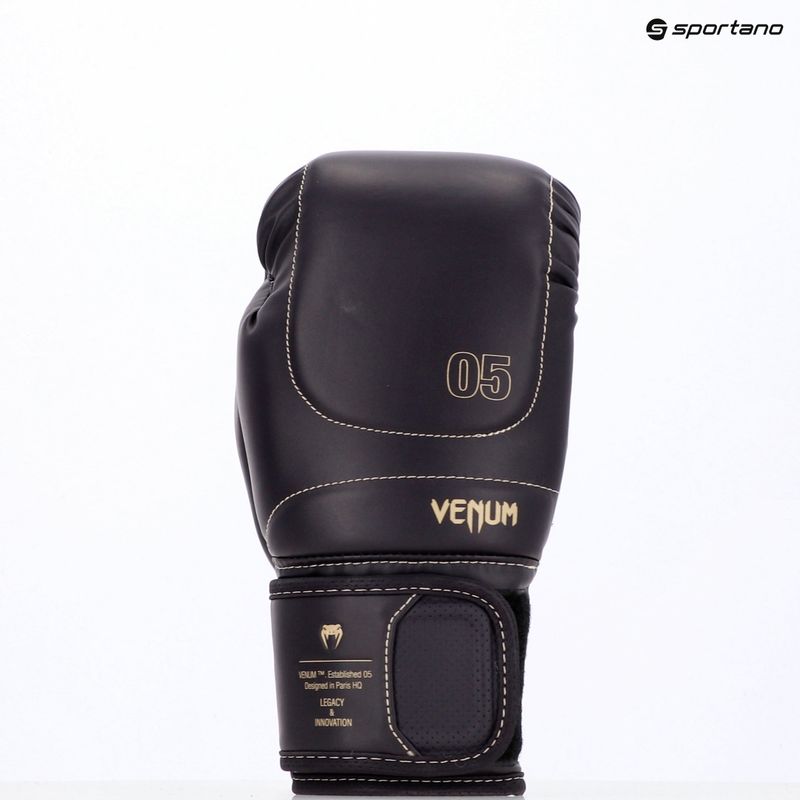 Mănuși de box pentru bărbați Venum Impact Evo Boxing Gloves deep purple 9