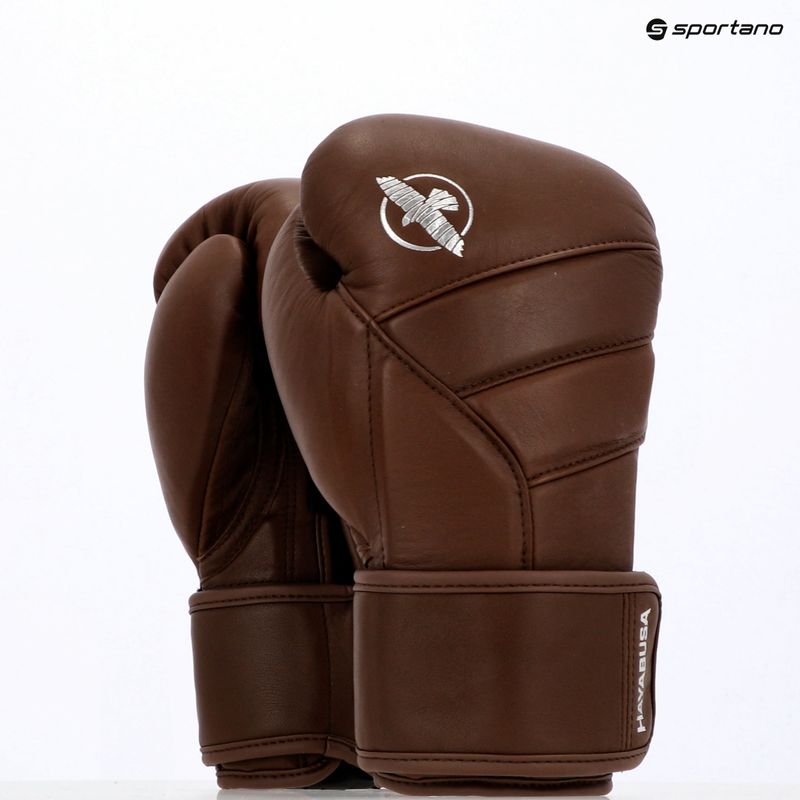 Mănuși de box Hayabusa T3 Kanpeki walnut brown 8