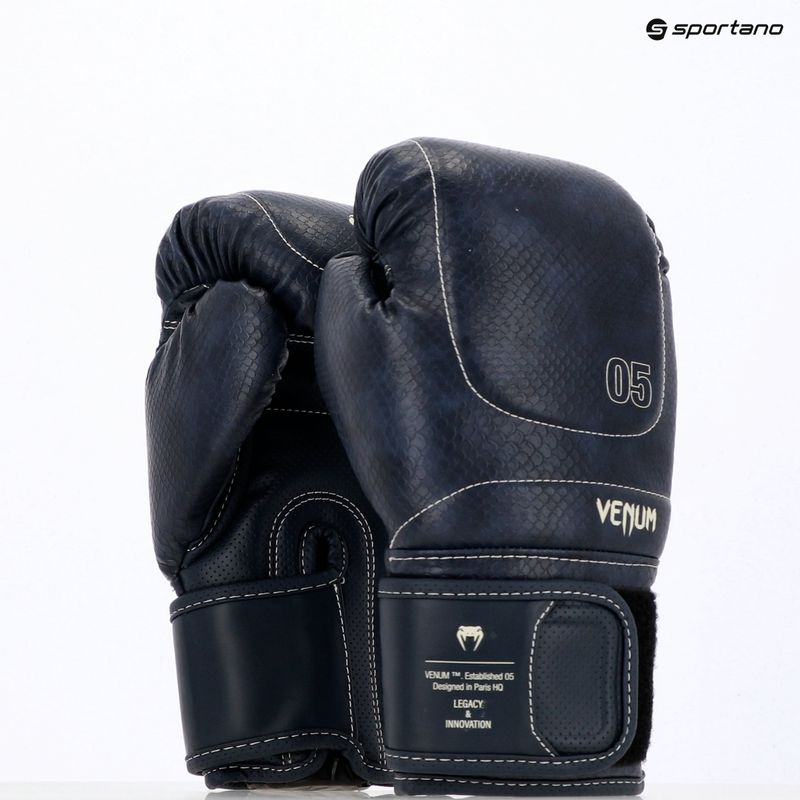 Mănuși de box Venum Impact Evo Scales Boxing midnight blue 8