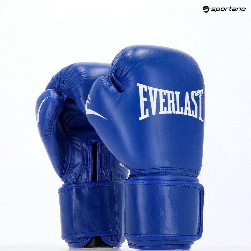 Mănuși de box Everlast Amateur Competition H&L blue 3