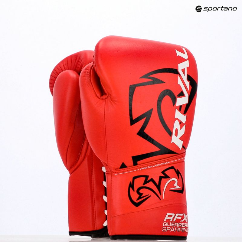 Mănuși de box Rival RFX-Guerrero Sparring-HDE-F red 5