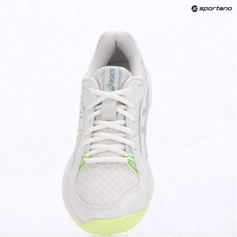 Încălțăminte de volei pentru femei ASICS Gel-Task 5 white/illuminate yellow 9