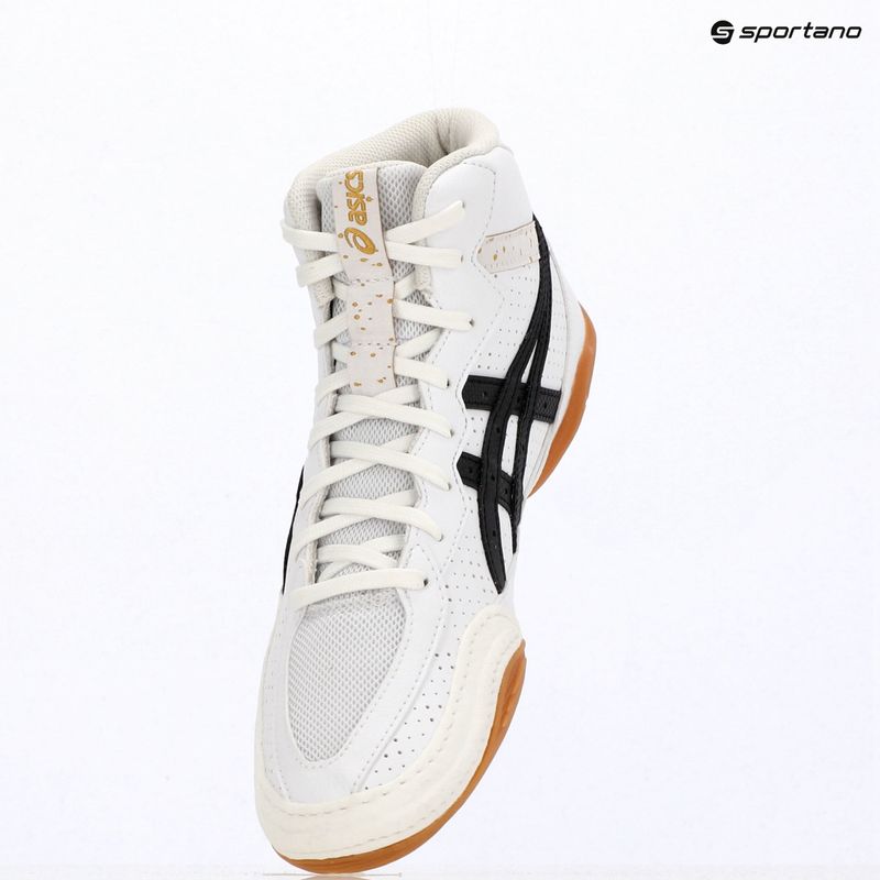 Încălțăminte de lupte ASICS Matflex 8 white/black 9