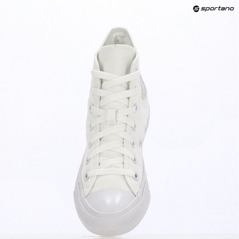 Teniși Converse Chuck Taylor All Star Classic Hi white/white/silver 9