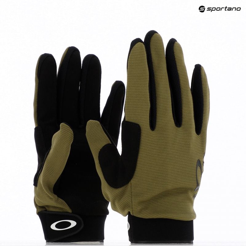 Mănuși de ciclism Oakley Seeker MTB army green 5