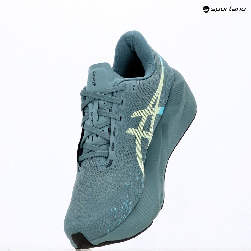 Încălțăminte de alergare pentru bărbați ASICS Novablast 6 foggy teal/illuminate yellow 9