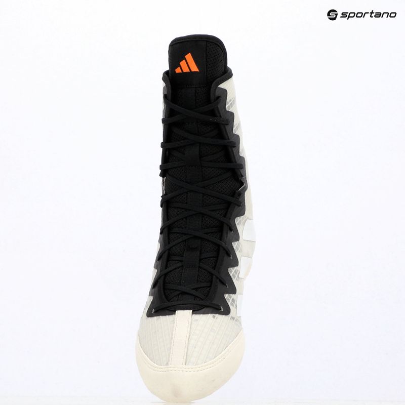Încălțăminte de box adidas Box Hog 4 Orbit Grey/Ftwr White/Pure Orange 9