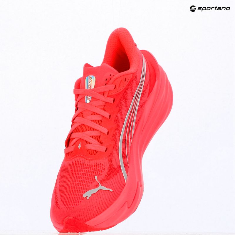 Încălțăminte de alergare pentru femei PUMA Deviate Nitro 4 ultra red/puma silver 20