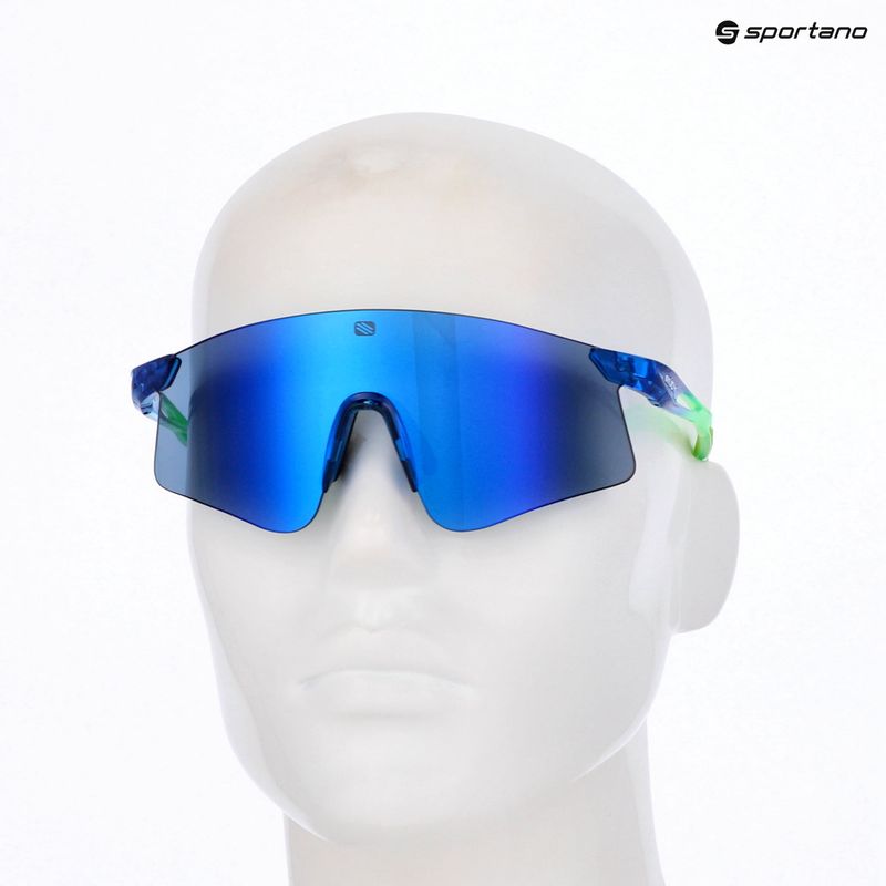 Ochelari de soare Rudy Project Astral X crystal blue-green fluo gloss/multilaser blue 8