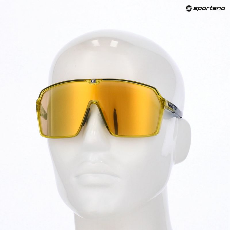 Ochelari de soare Rudy Project Spinshield crystal blue avio/apple green/multilaser yellow 8