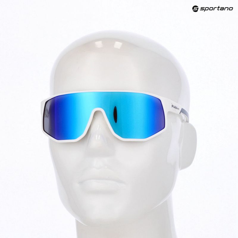 Ochelari de soaree Red Bull SPECT Dash white/smoke with blue mirror 6