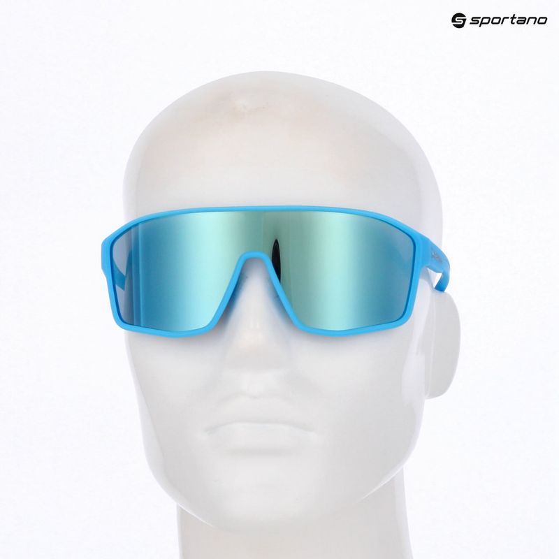Ochelari de soare Red Bull SPECT Daft blue/smoke with blue mirror 7