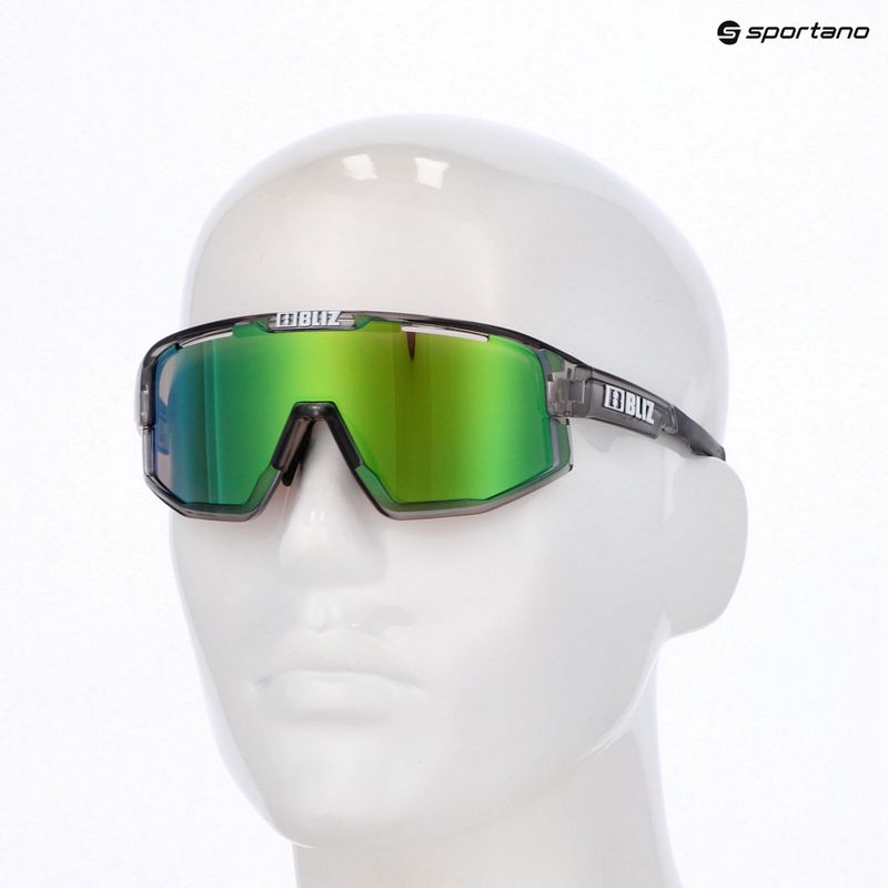 Ochelari de soare Bliz Fusion Small Crystal negru/maro/verde multiplu 8