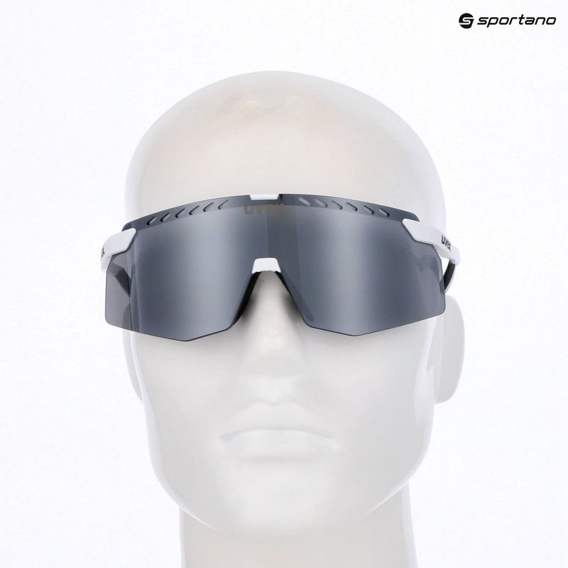 Ochelari de soare UVEX Pace Stage white matt/mirror silver 7