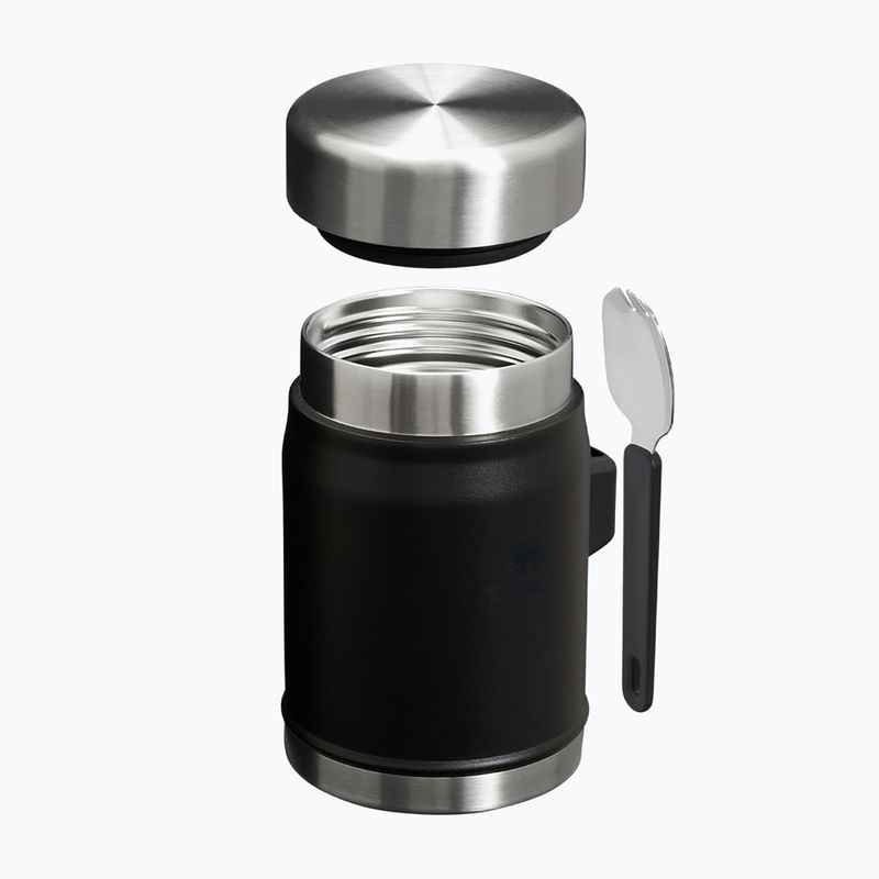 Termos pentru alimente Stanley Legendary Food Jar + Spork 400 ml negru 2.0 3