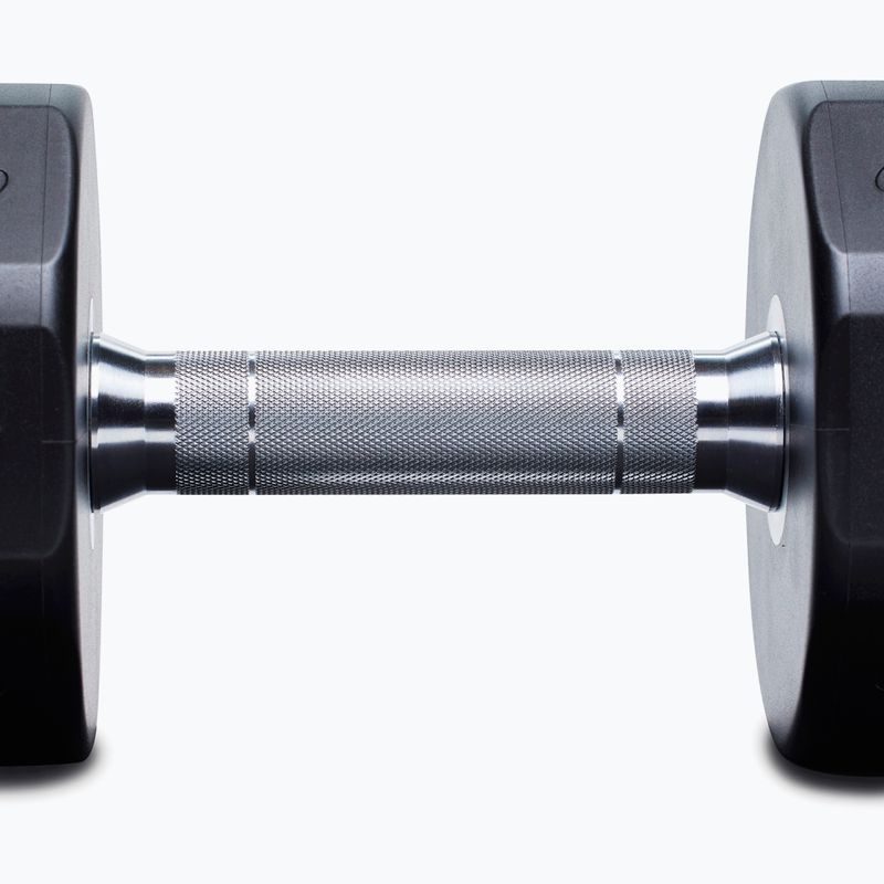 Haltă cromată Nike Strength Pro Urethane Dumbbell 14 kg black/white 10