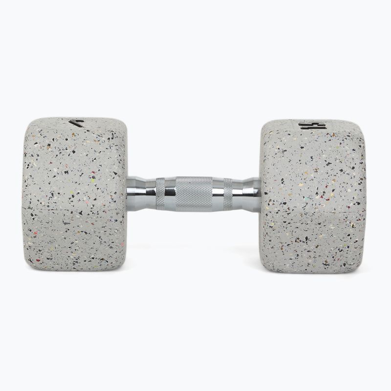 Gantera cauciucată Nike Strength Grind Hex Dumbbell 15 kg wolf grey 3