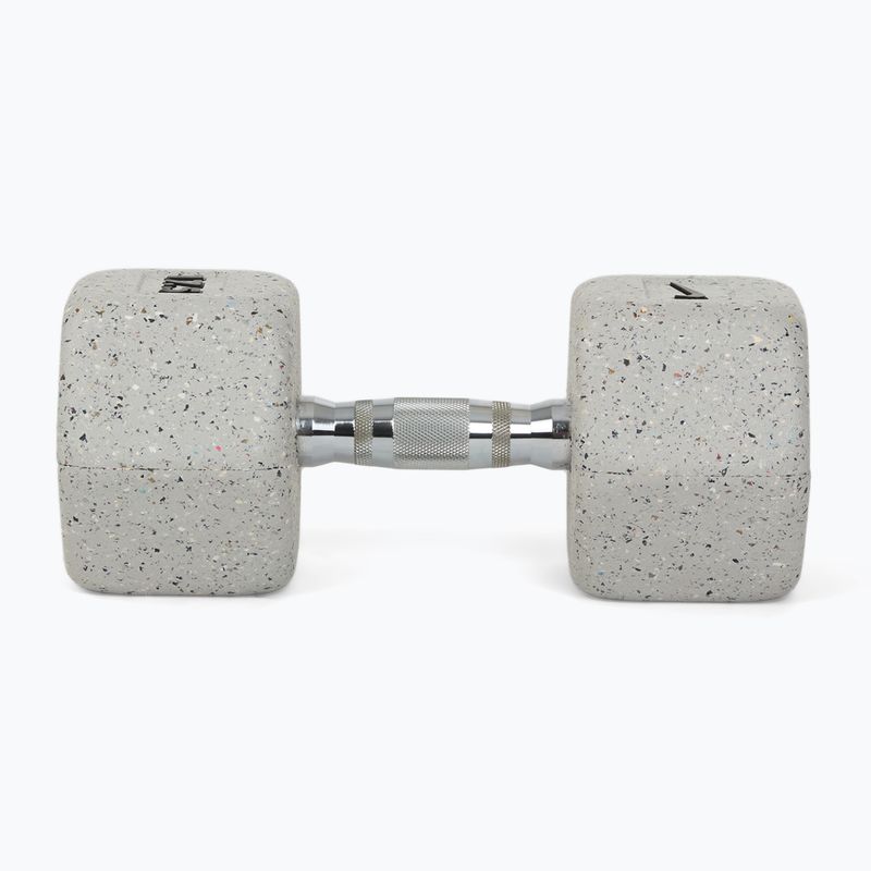 Gantera cauciucată Nike Strength Grind Hex Dumbbell 17,5 kg wolf grey 3