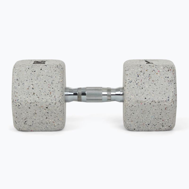 Gantera cauciucată Nike Strength Grind Hex Dumbbell 20 kg wolf grey 3