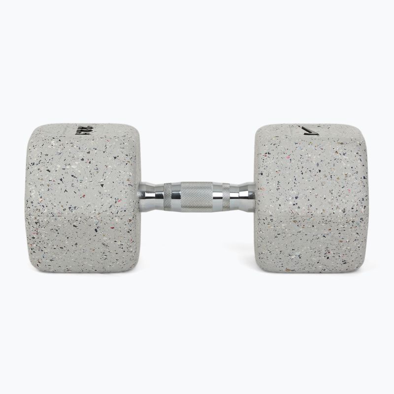Gantera cauciucată Nike Strength Grind Hex Dumbbell 22,5 kg wolf grey 3