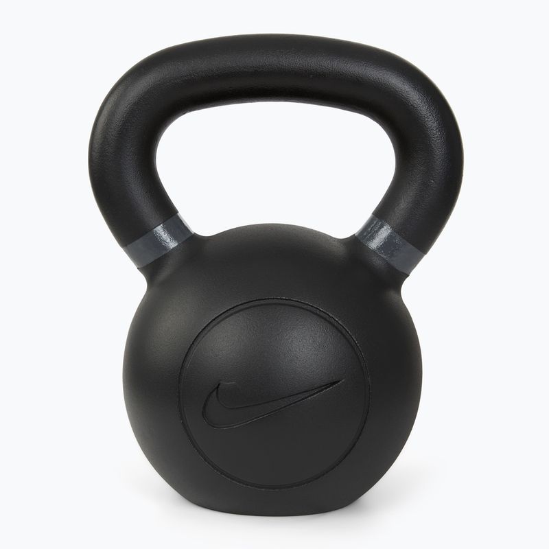 Kettlebell Nike Strength din fontă 20 kg negru/gri 2