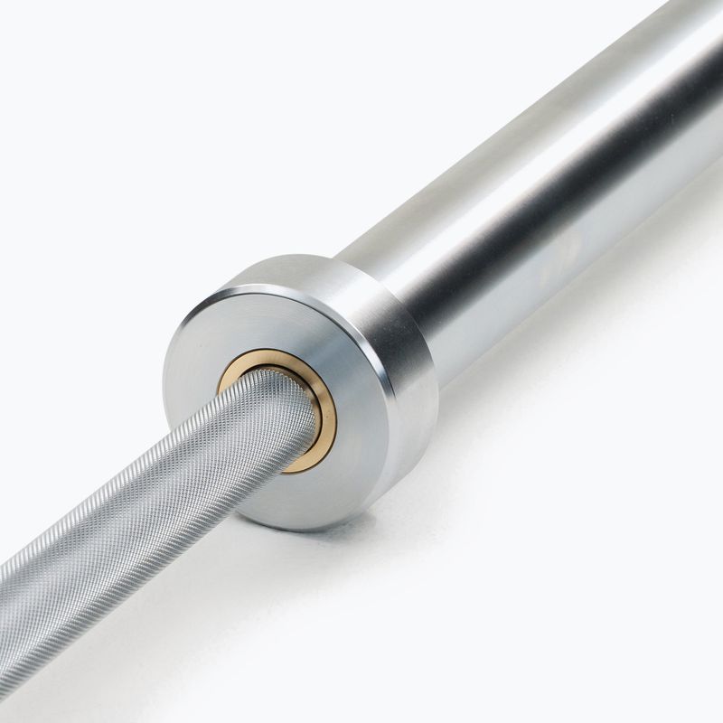 Bară dreaptă Nike Strength Hard Chrome Barbell chrome swoosh 4