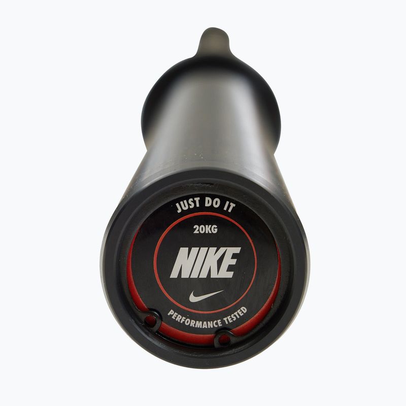 Bară dreaptă Nike Strength Chrome Barbell black chrome swoosh 5