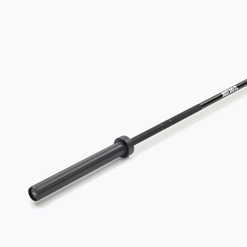 Bară dreaptă Nike Strength Coated Premium Barbell black just do it 3