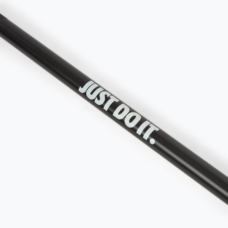 Bară dreaptă Nike Strength Coated Premium Barbell black just do it 4