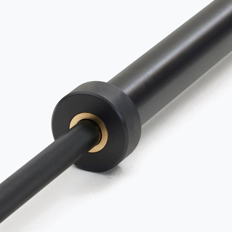 Bară dreaptă Nike Strength Coated Premium Barbell black just do it 7