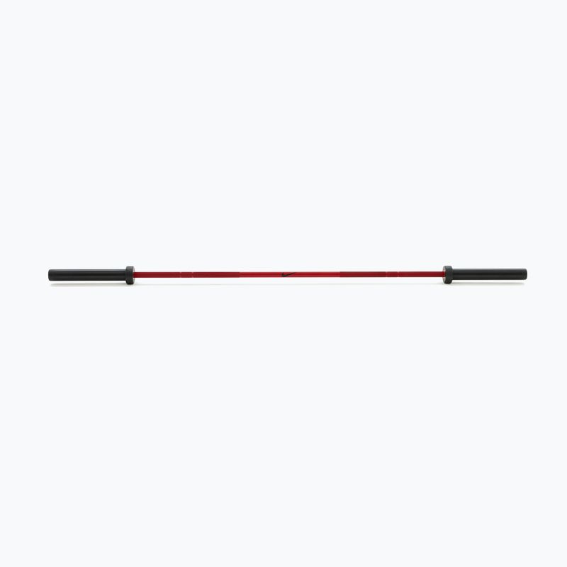 Bară dreaptă Nike Strength Coated Premium Barbell red swoosh