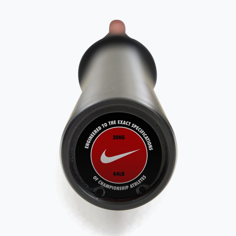 Bară dreaptă Nike Strength Coated Premium Barbell red swoosh 4