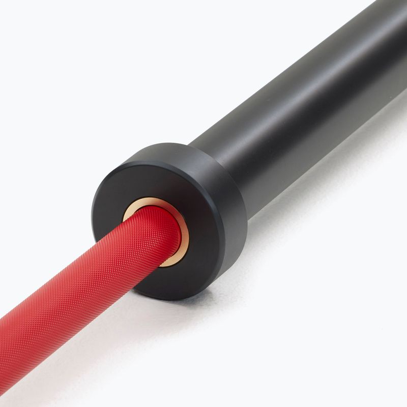 Bară dreaptă Nike Strength Coated Premium Barbell red swoosh 5