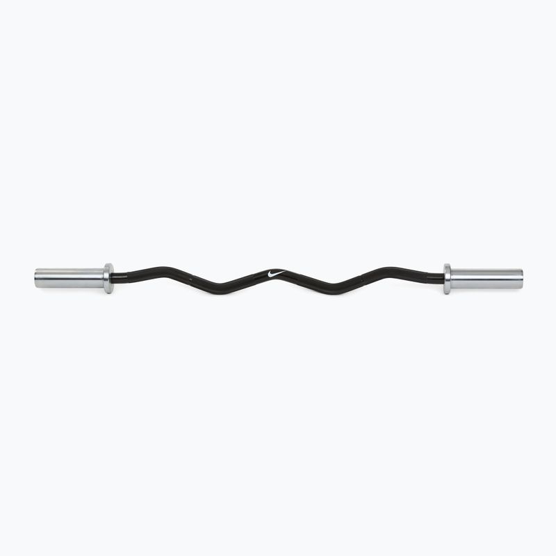 Bară dreaptă Nike Strength Coated Premium Barbell black just do it
