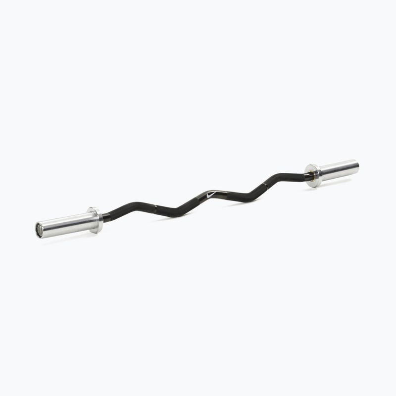 Bară curbată Nike Strength Curl Bar black swoosh 6