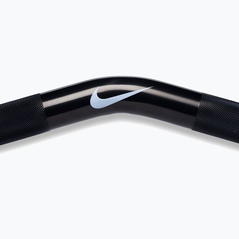 Bară dreaptă Nike Strength Coated Premium Barbell black just do it 9