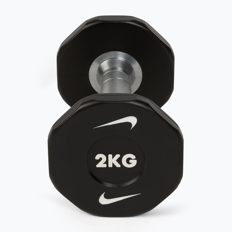 Gantere Nike Strength Pro Urethane Dumbbell 2 x 2 kg black/white 2