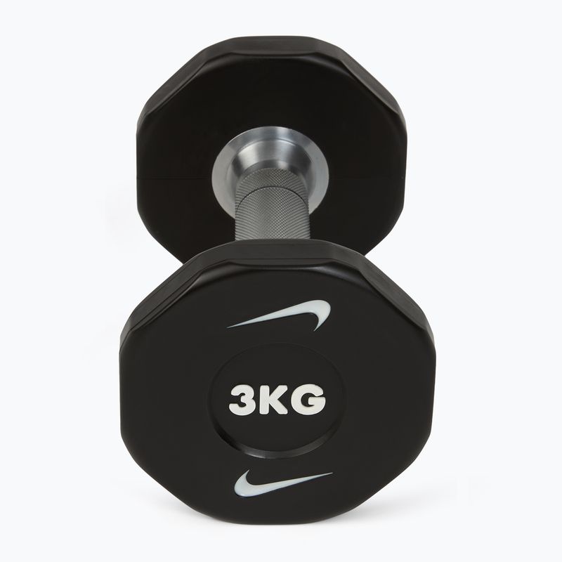 Gantere Nike Strength Pro Urethane Dumbbell 2 x 3 kg black/white 2