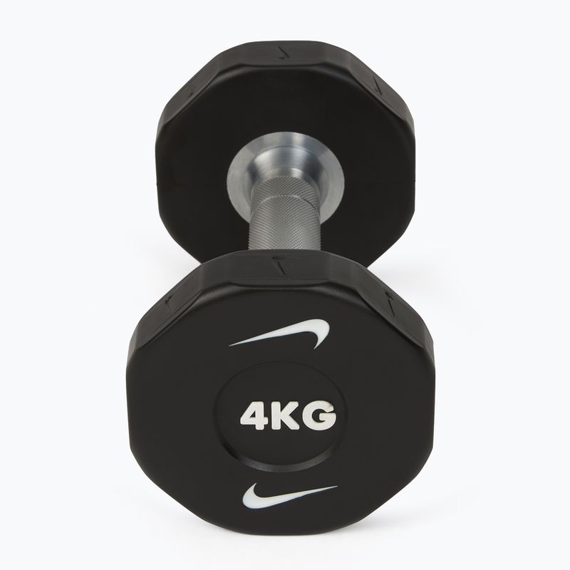 Gantere Nike Strength Pro Urethane Dumbbell 2 x 4 kg black/white 2