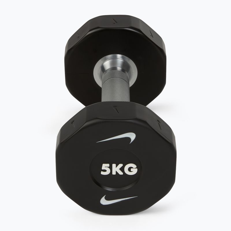 Gantere Nike Strength Pro Urethane Dumbbell 2 x 5 kg black/white 2
