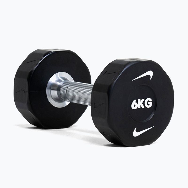 Gantere Nike Strength Pro Urethane Dumbbell 2 x 6 kg black/white 2