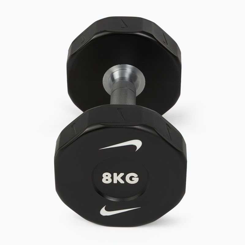 Gantere Nike Strength Pro Urethane Dumbbell 2 x 8 kg black/white 2