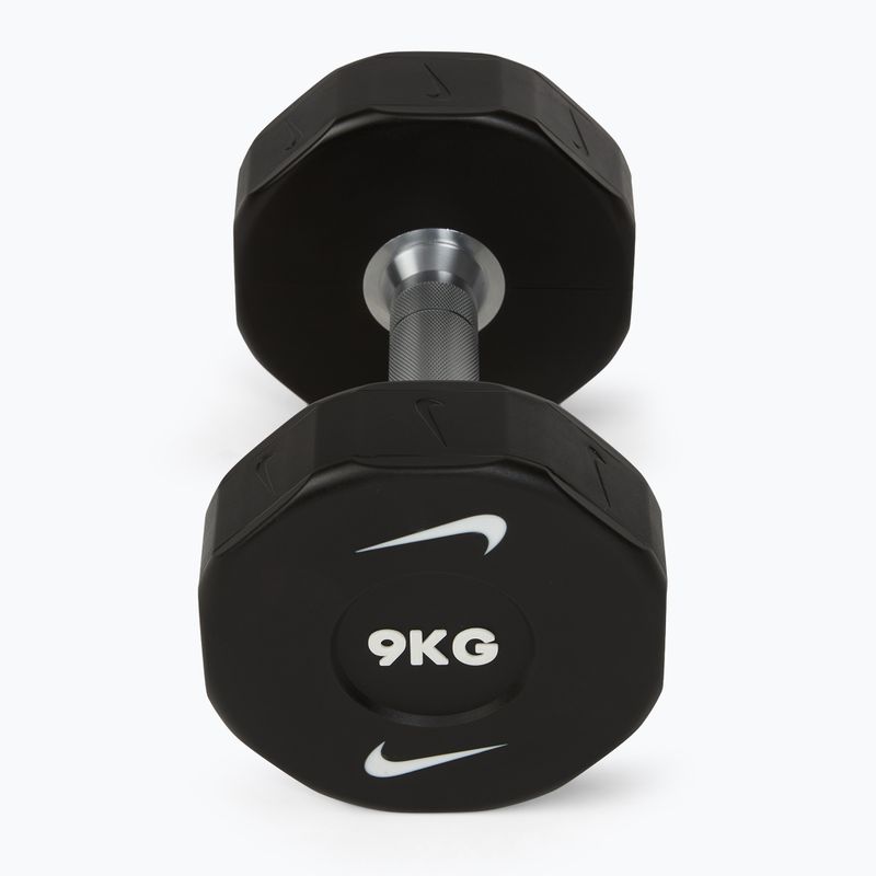 Gantere Nike Strength Pro Urethane Dumbbell 2 x 9 kg black/white 2
