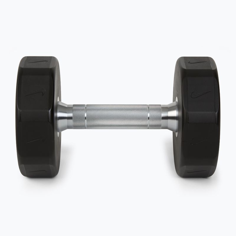 Gantere Nike Strength Pro Urethane Dumbbell 2 x 9 kg black/white 3