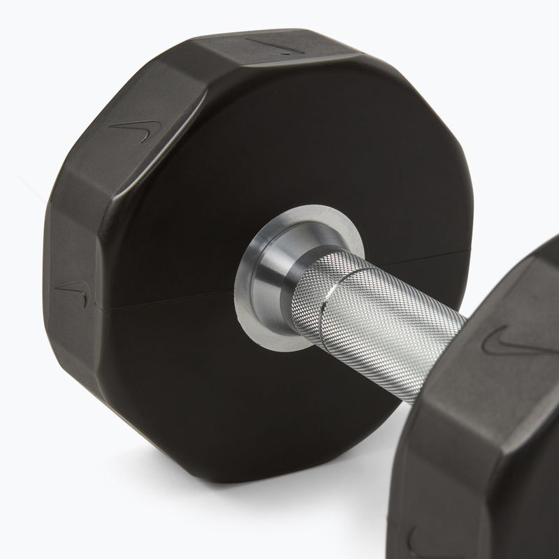 Gantere Nike Strength Pro Urethane Dumbbell 2 x 9 kg black/white 4
