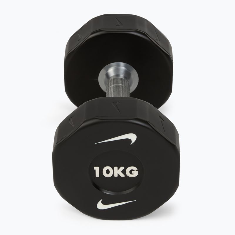 Gantere Nike Strength Pro Urethane Dumbbell 2 x 10 kg black/white 2