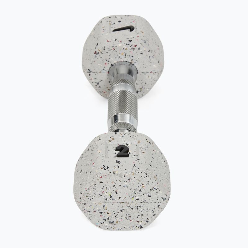 Gantere Nike Strength Grind Hex Dumbbell 2 x 2 kg wolf grey 2