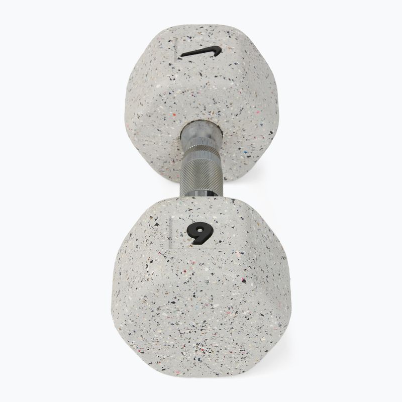 Gantere Nike Strength Grind Hex Dumbbell 2 x 9 kg wolf grey 2