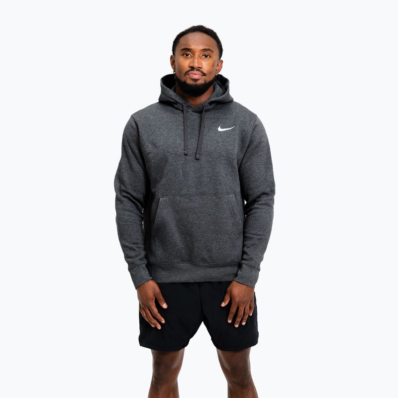 Bluză pentru bărbați Nike Strength S&C Hoodie charcoal/white