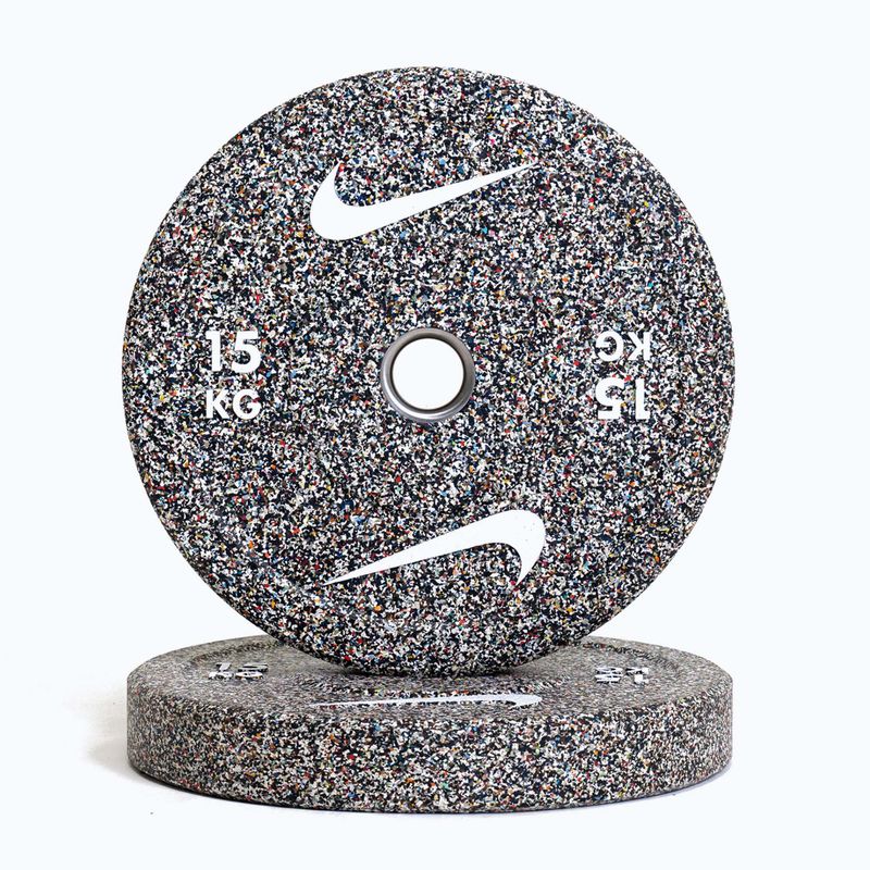 Greutate bumper Nike Strength Grind Bumper Plates 15 kg anthracite
